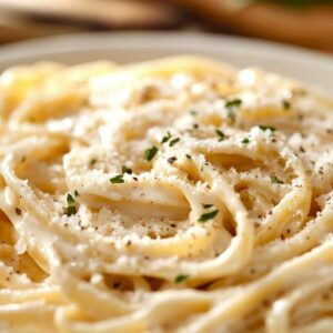 Silky Garlic Parmesan Alfredo Sauce