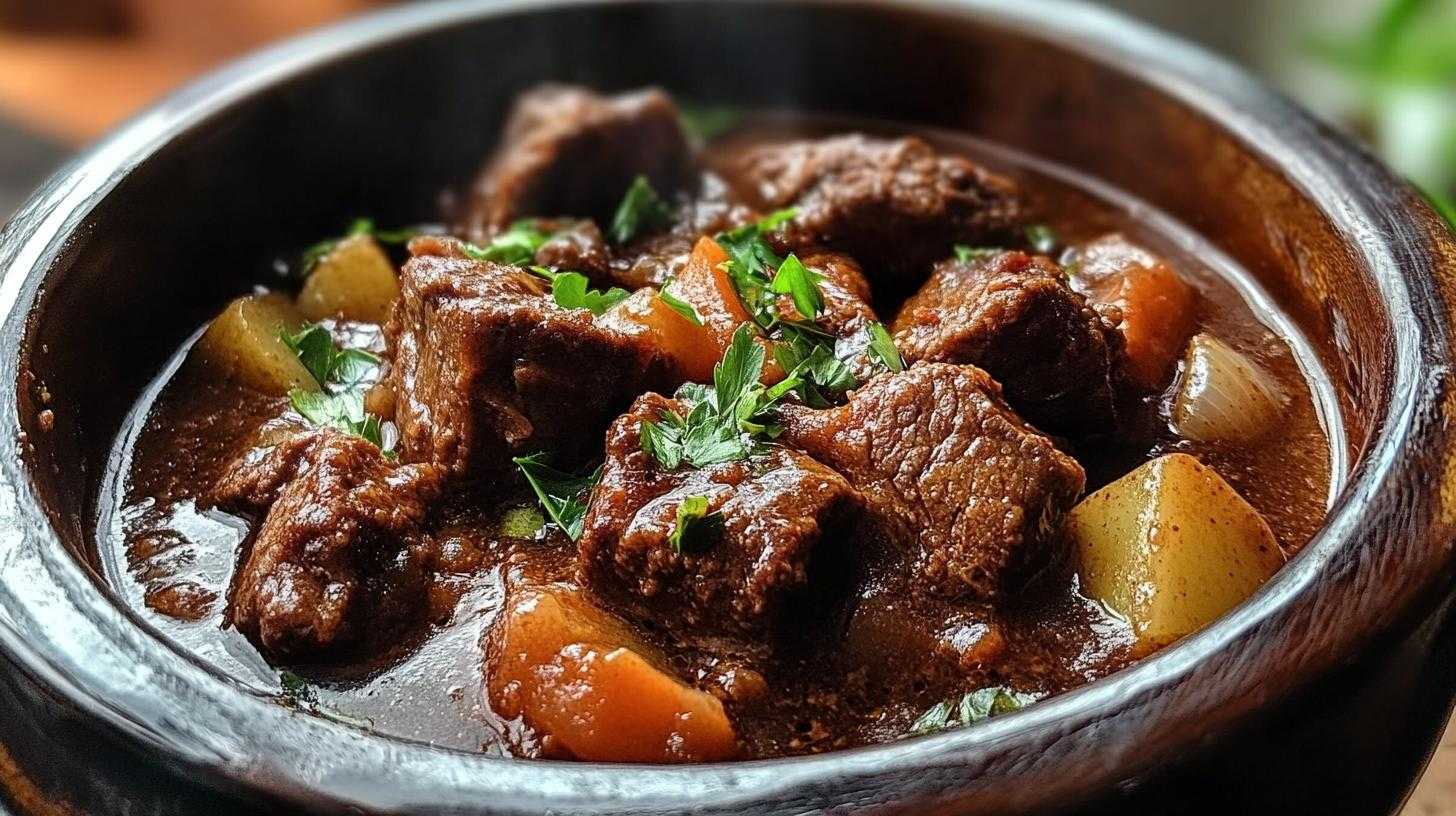 Slow Cooker Beef Stew - detail 3