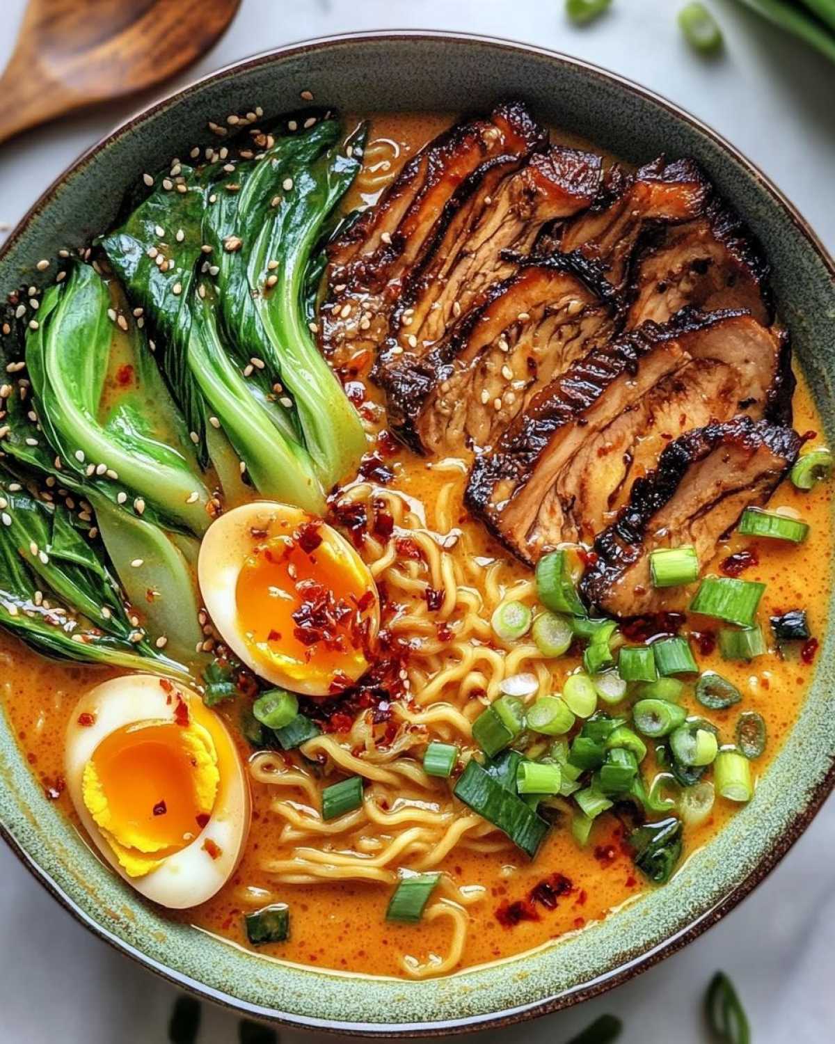 Spicy Coconut Curry Ramen - detail 1