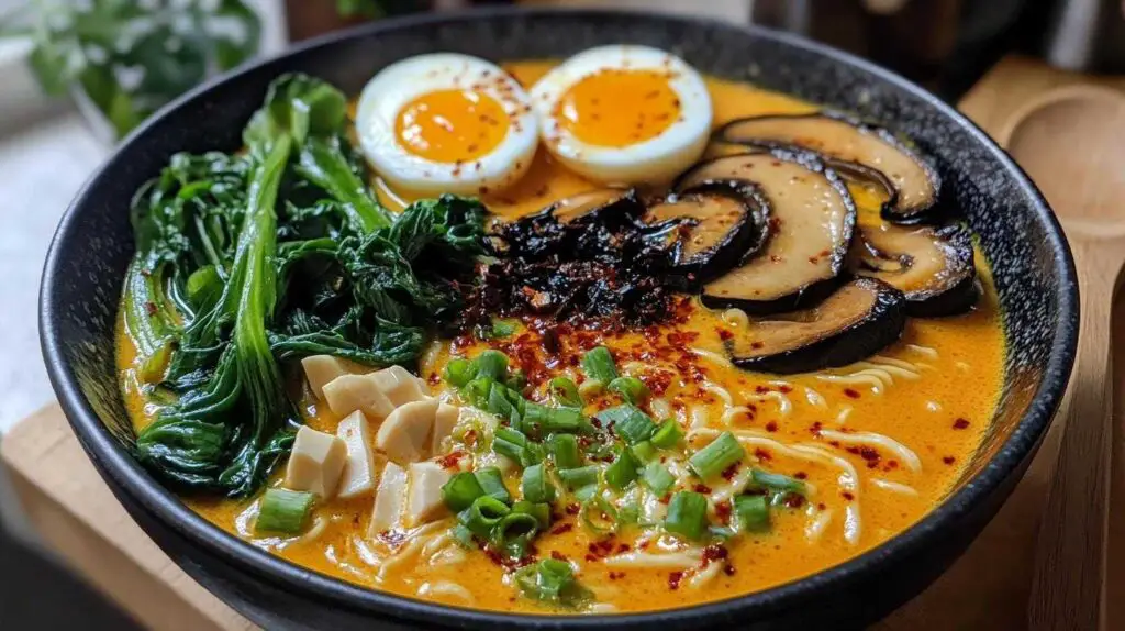 Spicy Coconut Curry Ramen