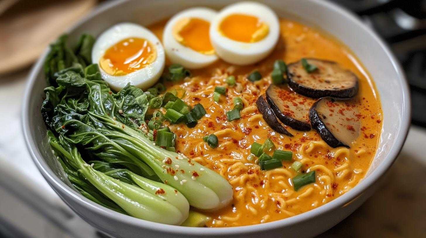 Spicy Coconut Curry Ramen - detail 3