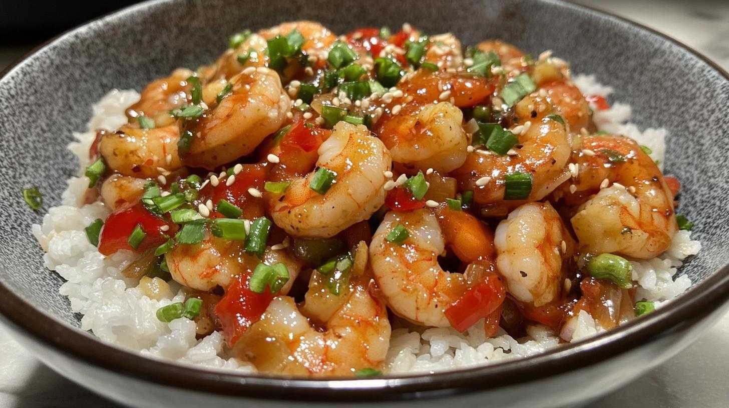 Spicy Shrimp Stir-Fry