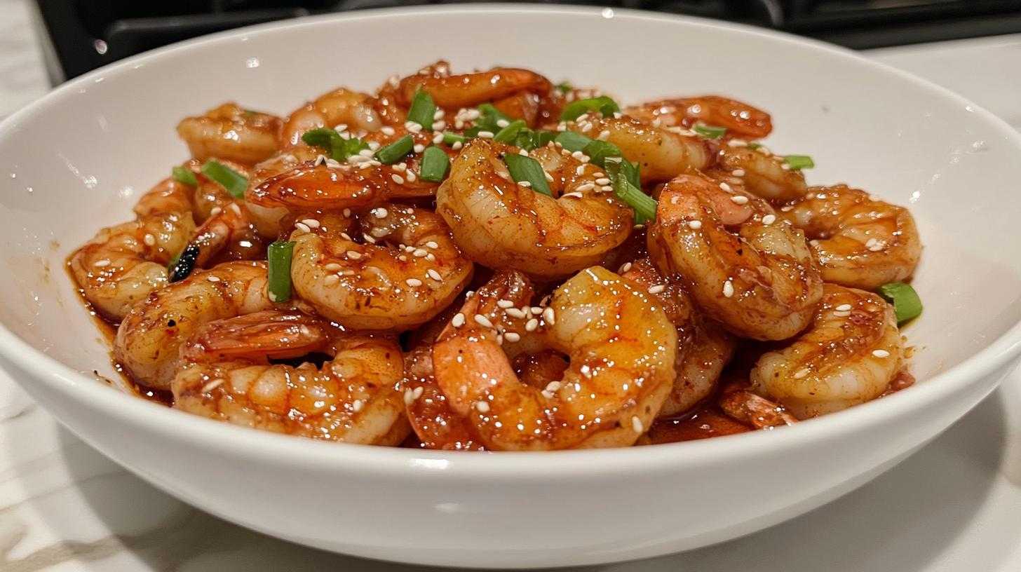 Sweet and Spicy Shrimp - detail 3