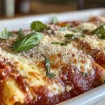 Three Cheese Manicotti