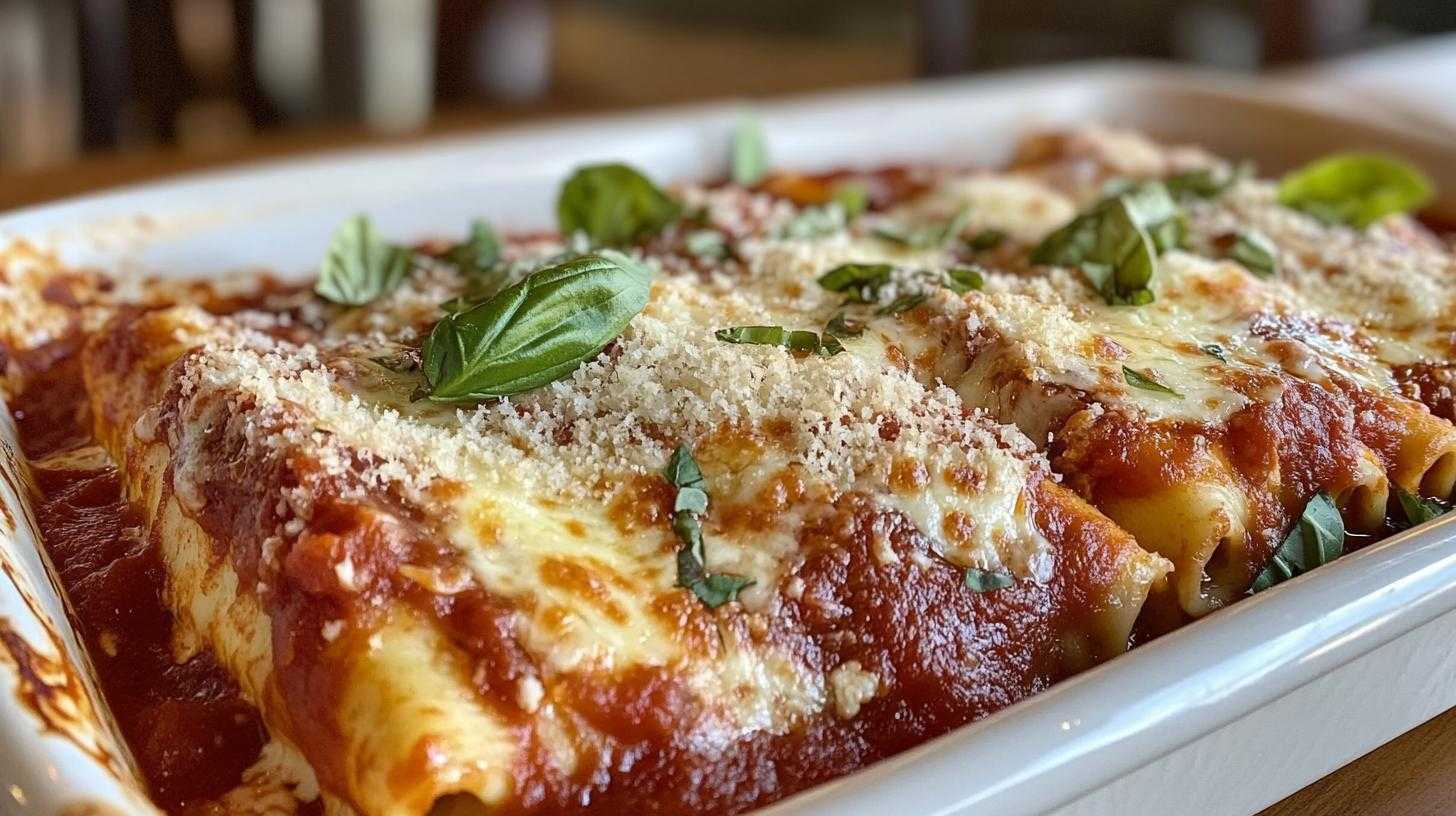 Three Cheese Manicotti: Irresistibly Creamy Comfort Food
