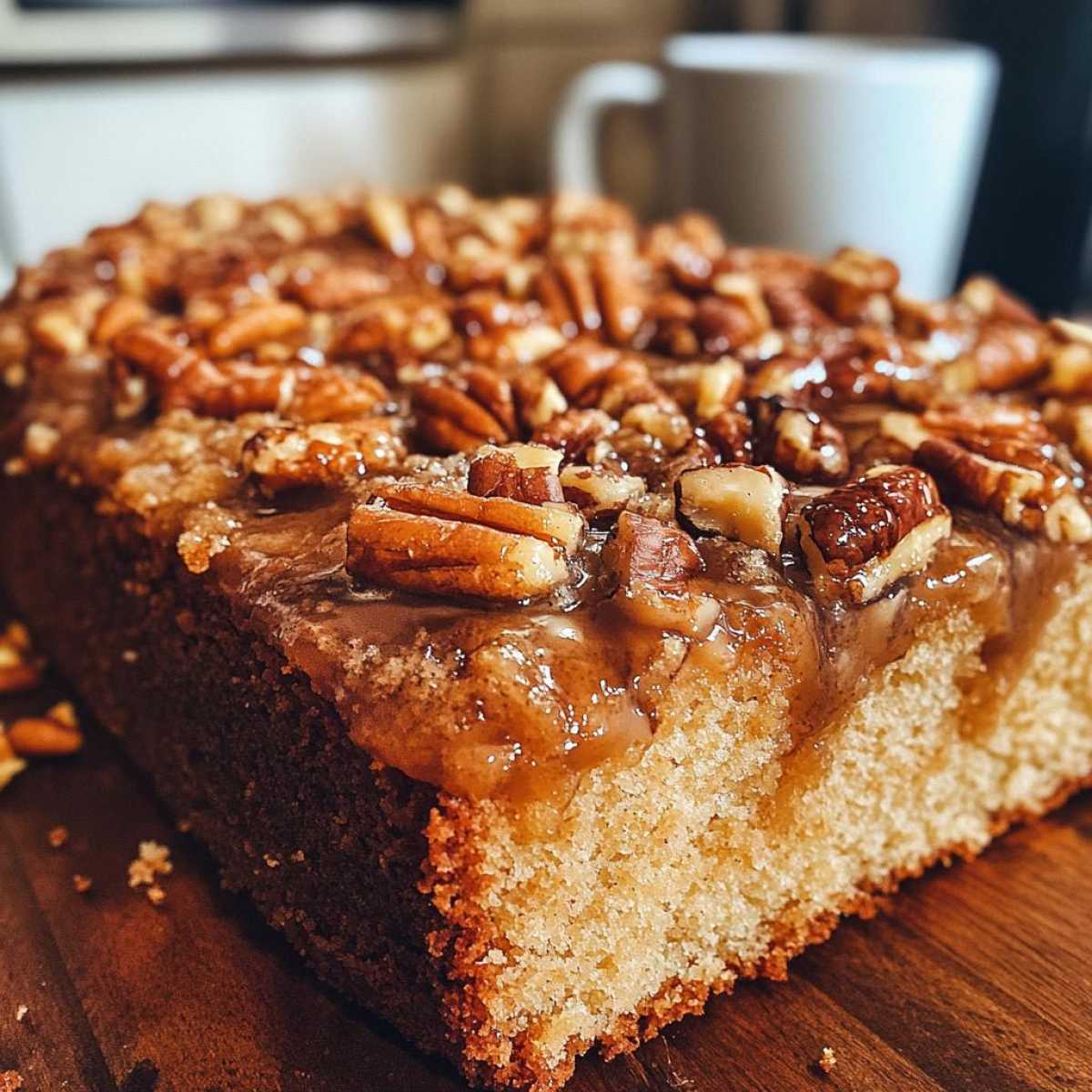 Toffee Coffee Cake - detail 2