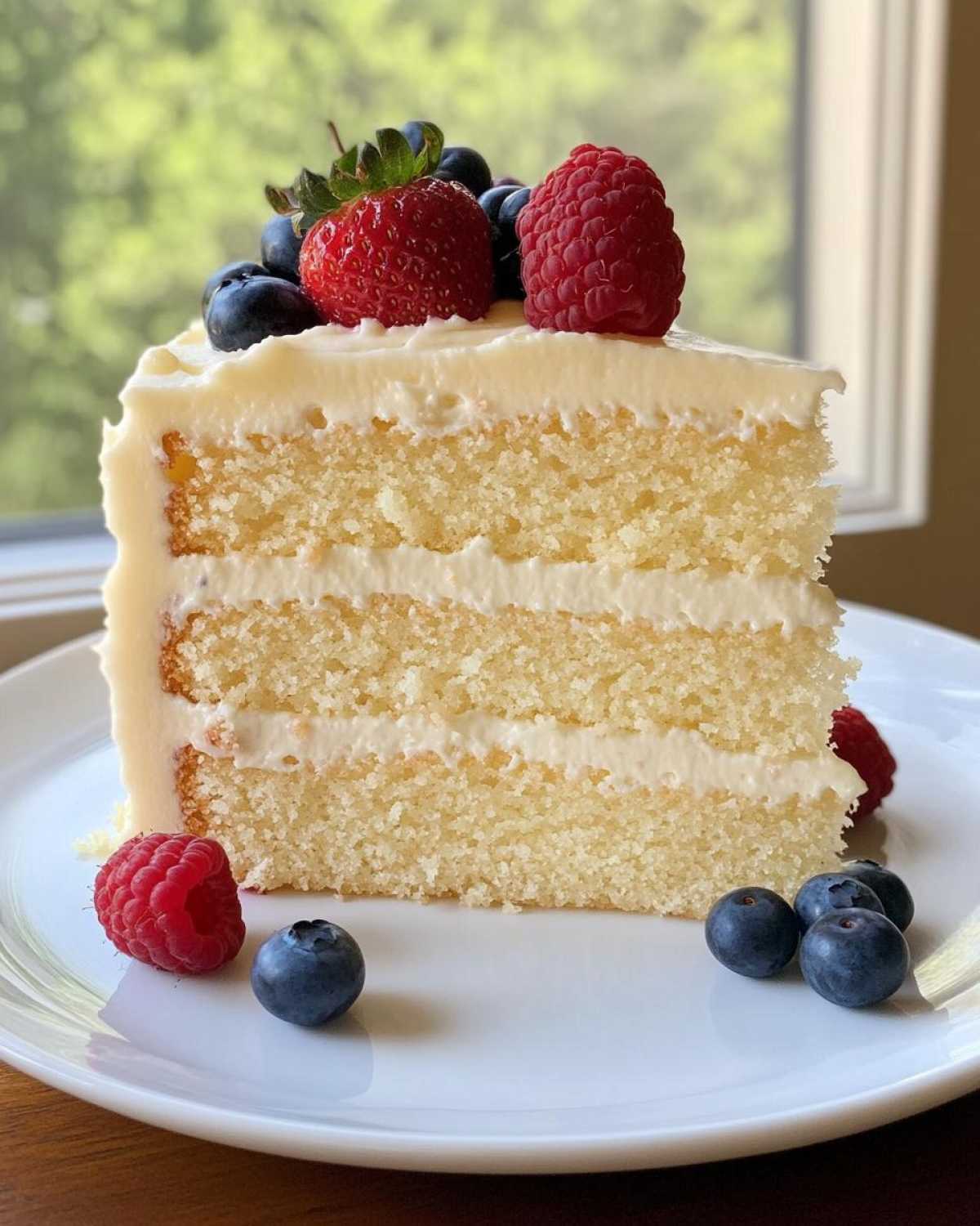 Vanilla Cake with Filling - detail 1