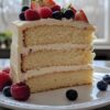Vanilla Cake with Filling