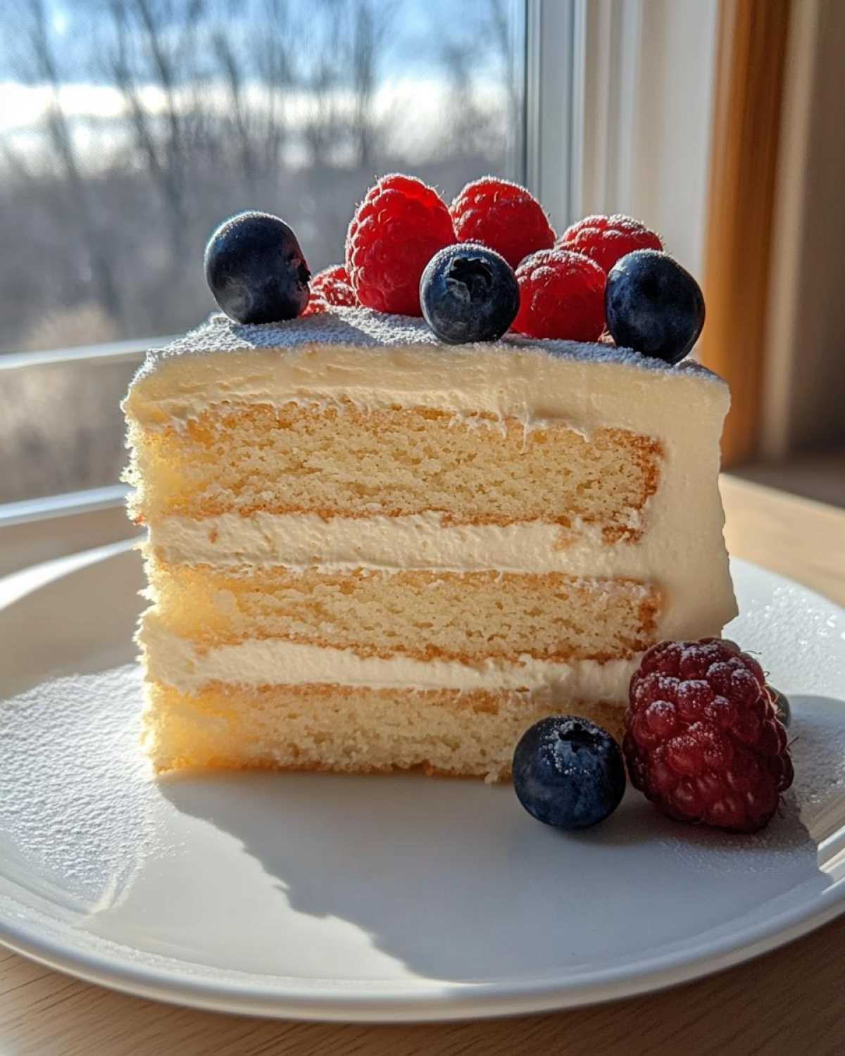Vanilla Cake with Filling - detail 2