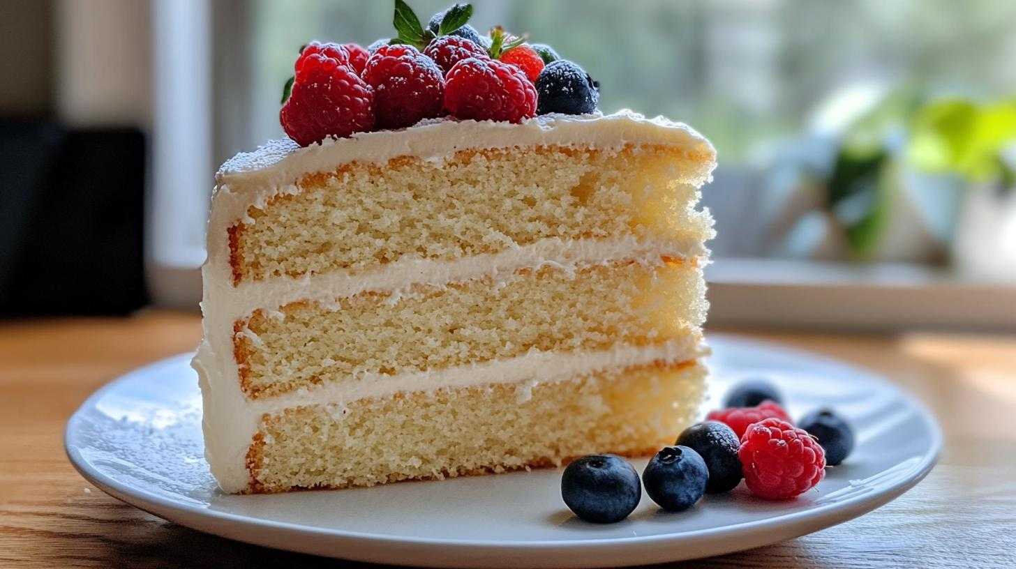 Vanilla Cake with Filling - detail 3