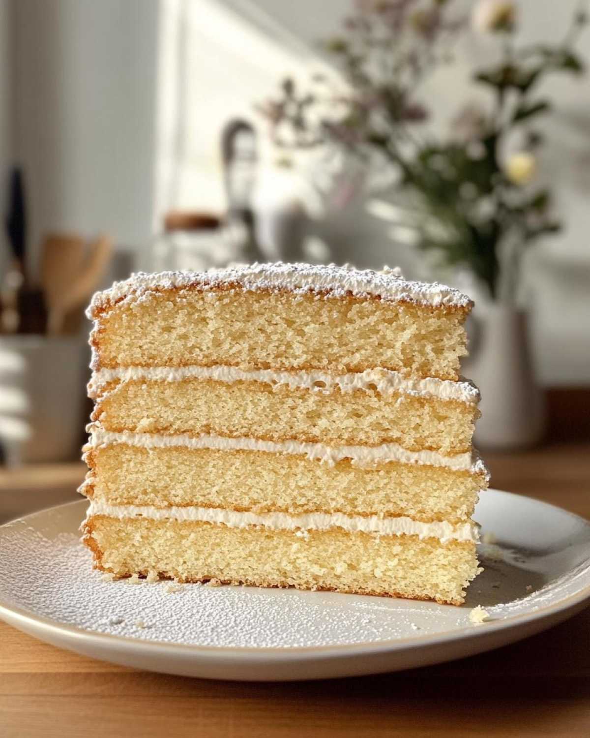 Vanilla Sponge Cake - detail 1