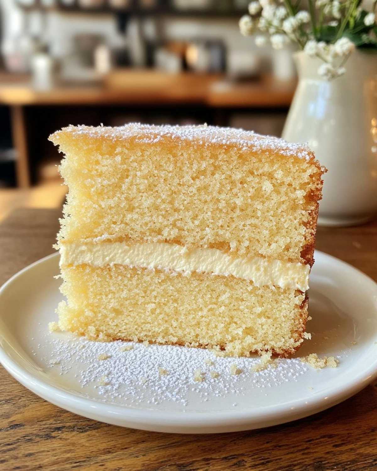 Vanilla Sponge Cake - detail 2