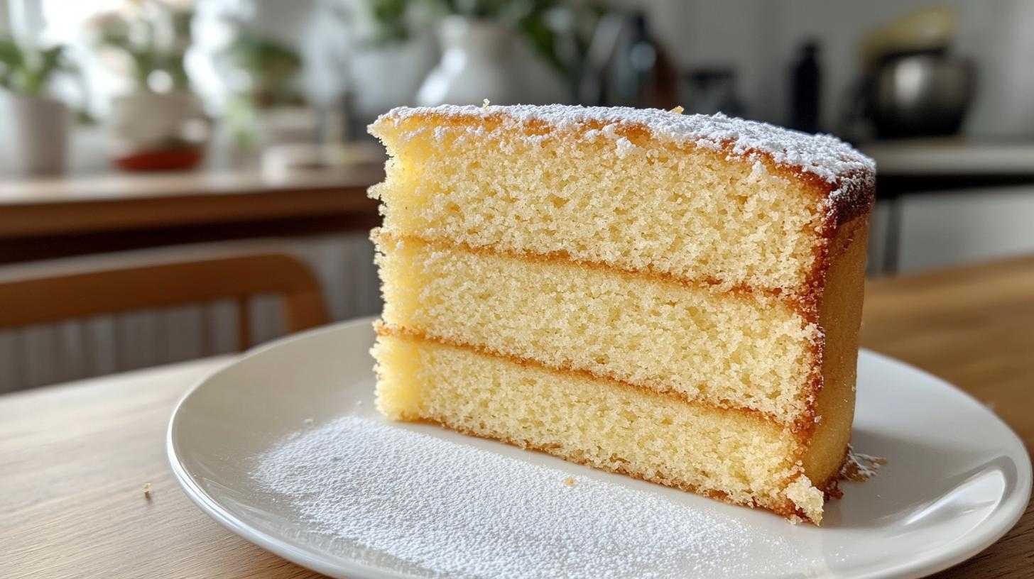 Vanilla Sponge Cake - detail 3