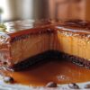 gooey coffee caramel cake
