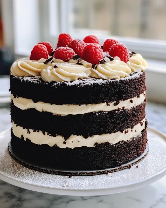 Making black velvet cake batter with cocoa powder and buttermilk 