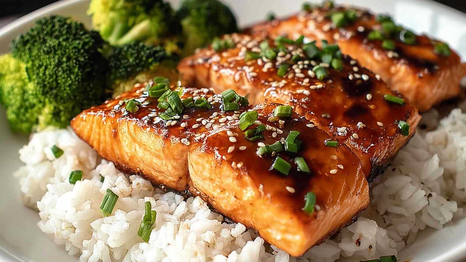 Baked Teriyaki Salmon