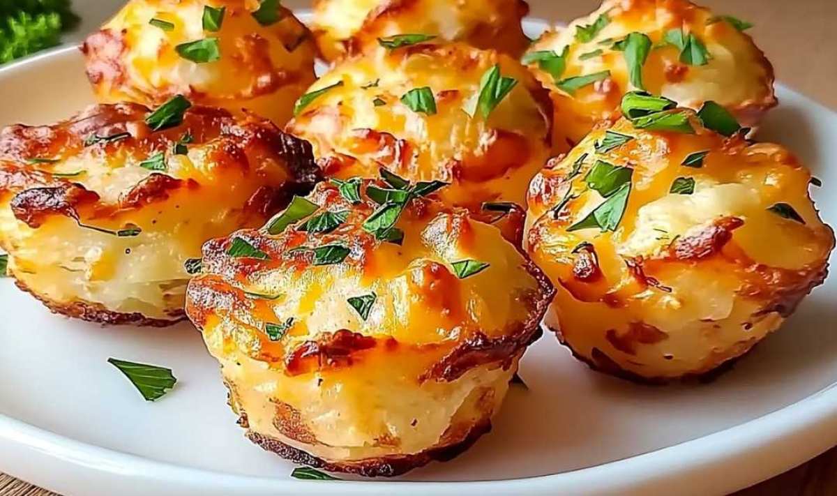 Cheesy Mashed Potato Puffs in 25 Minutes