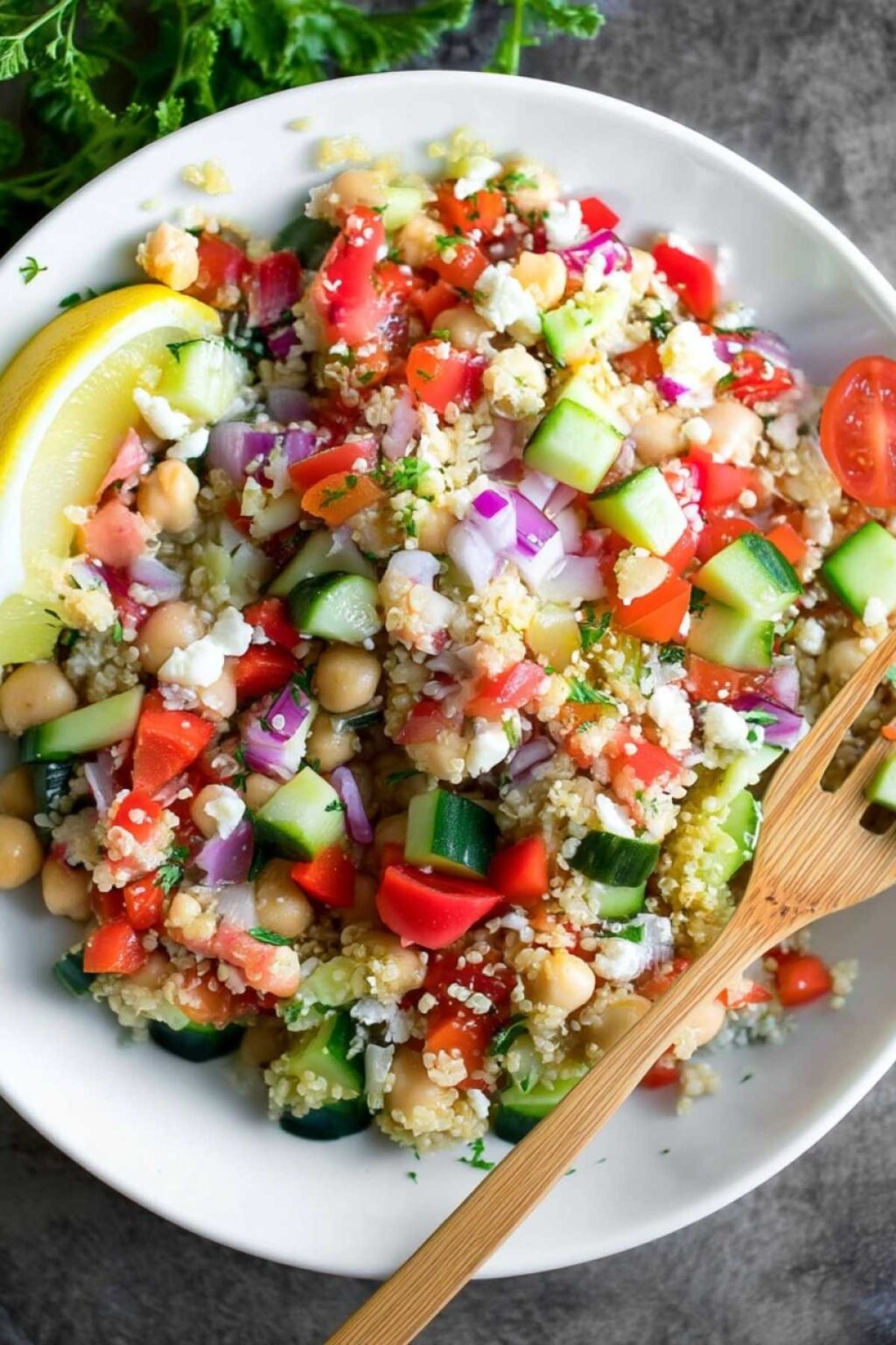 Greek Quinoa Salad Healthy Ready In 30 Minutes