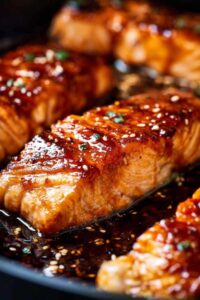 Honey Glazed Salmon