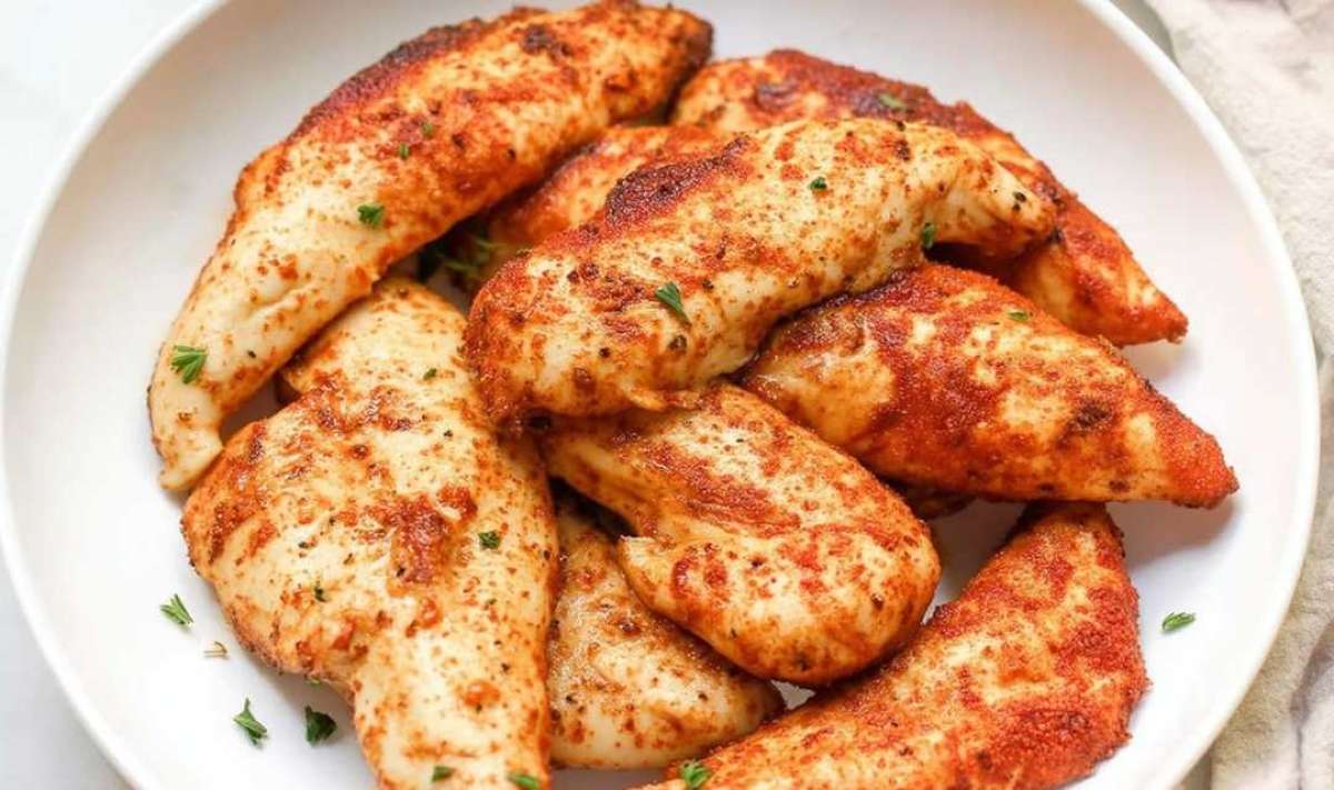 Baked Chicken Tenders – No Breading, 30 Min!