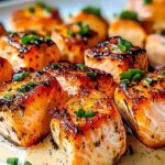Bang Bang sauce ingredients mixed in bowl for salmon bites recipe