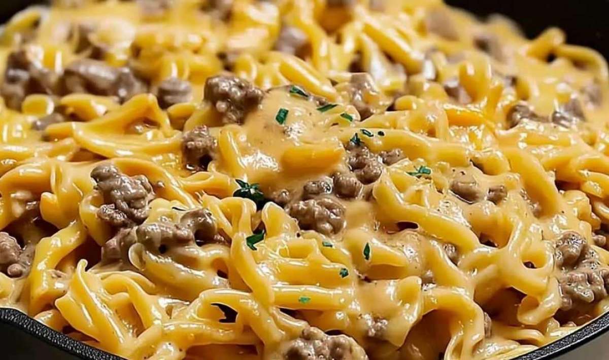 Beef and Garlic Butter Pasta in 30 Minutes