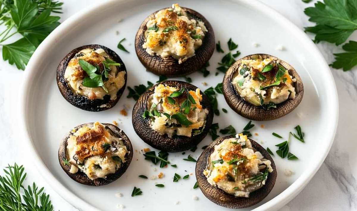 Best Christmas Stuffed Mushrooms Recipe – Easy Holiday Appetizer in 35 Minutes