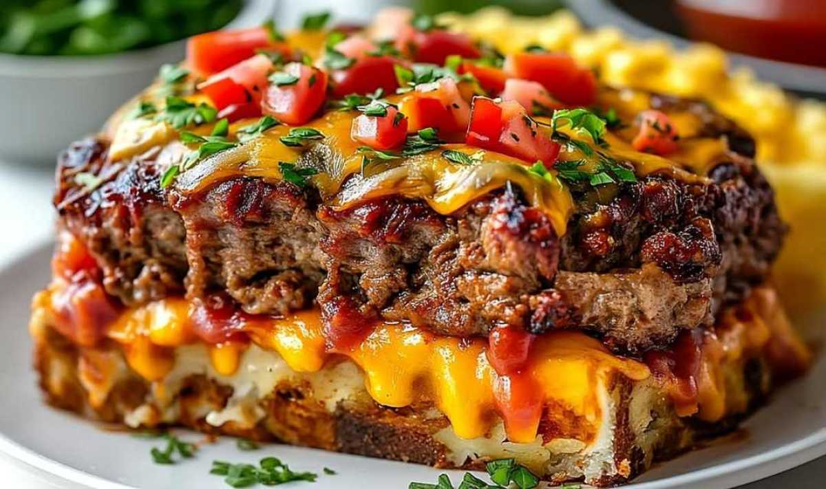 Classic Philly Cheesesteak Meatloaf in 5 Steps