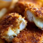 Fresh chicken tenders with Parmesan cheese and panko breadcrumbs for crispy baked chicken recipe
