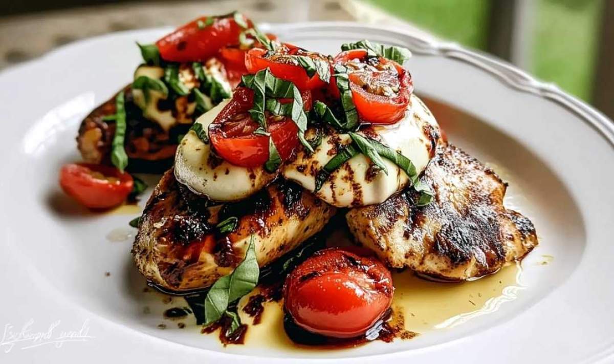 Easy Grilled Chicken Caprese in 25 Minutes