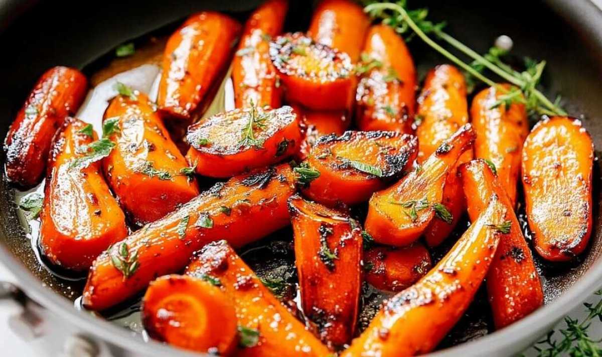 Honey Garlic Butter Roasted Carrots in 30 Minutes