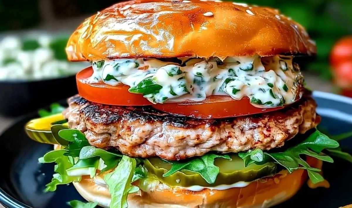 Juicy Hamburger Recipe in 25 Minutes