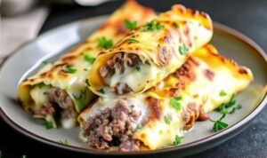 Keto Philly Cheesesteak Rolls (5)