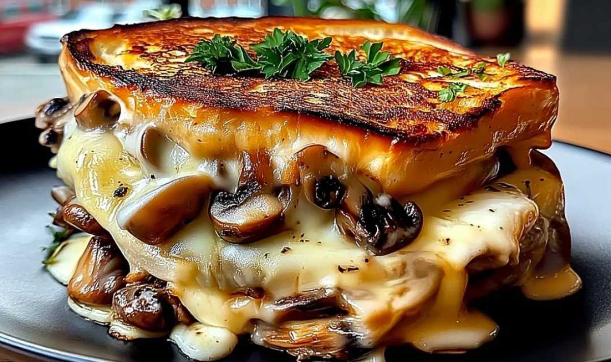 Swiss Mushroom Melt in 25 Minutes