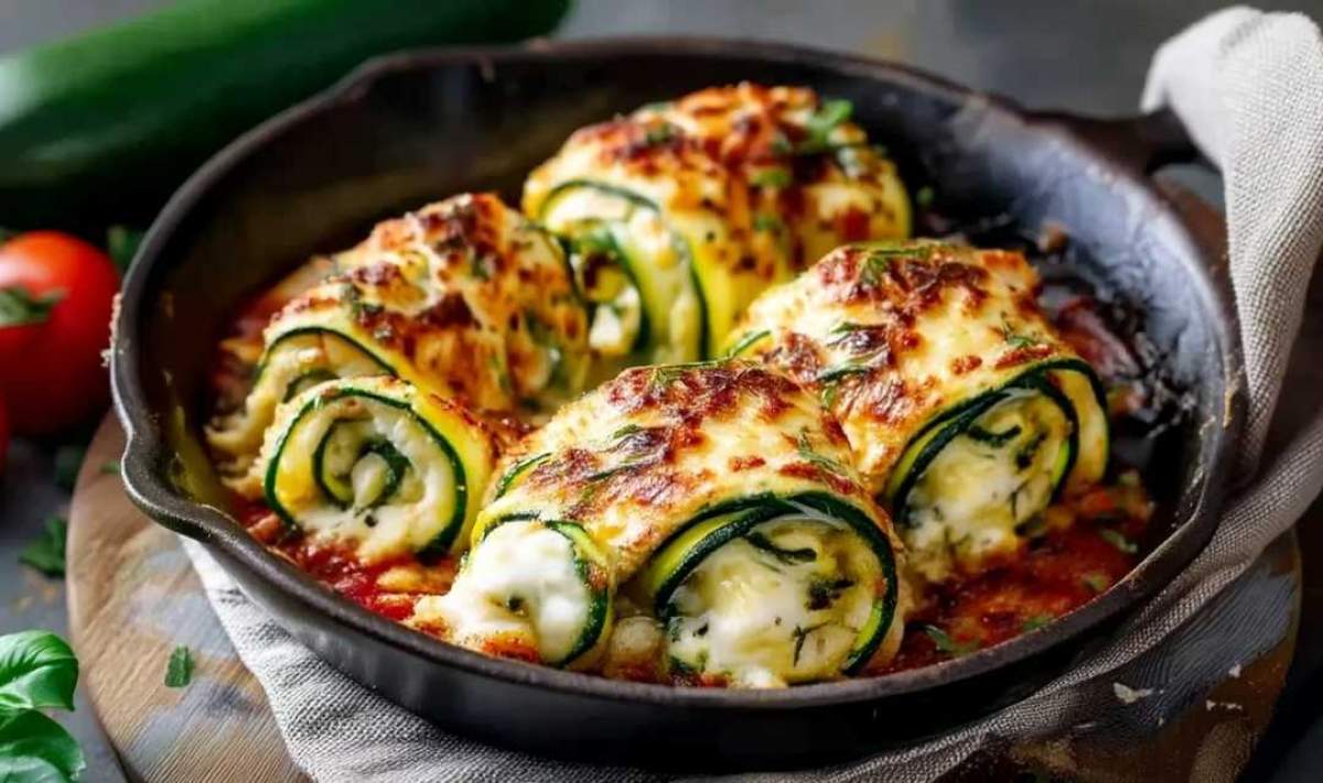 Three Cheese Zucchini Rollatini – Low-Carb Comfort