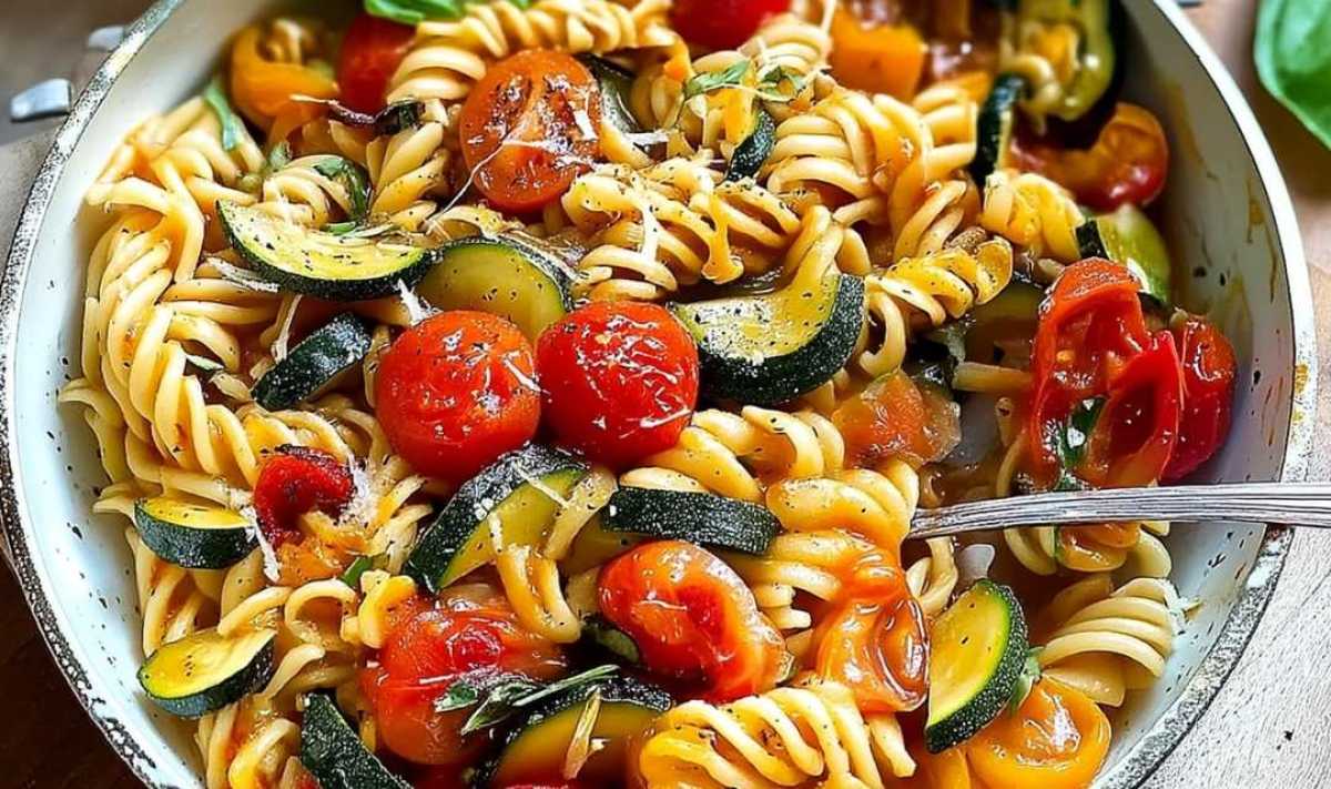 Tomato Zucchini Pasta in 30 Minutes