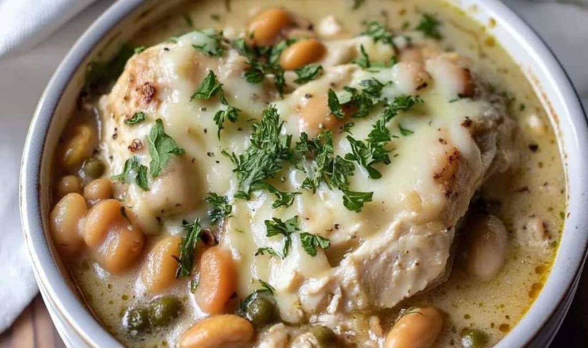 White Chicken Chili in 40 Minutes