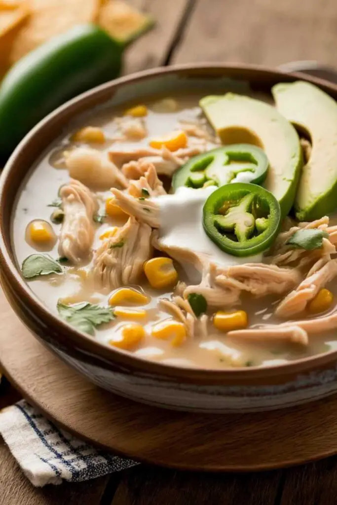 White chicken chili ingredients laid out on counter