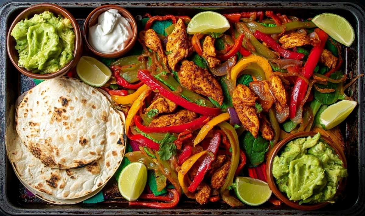 Sheet Pan Chicken Fajitas in 30 Minutes