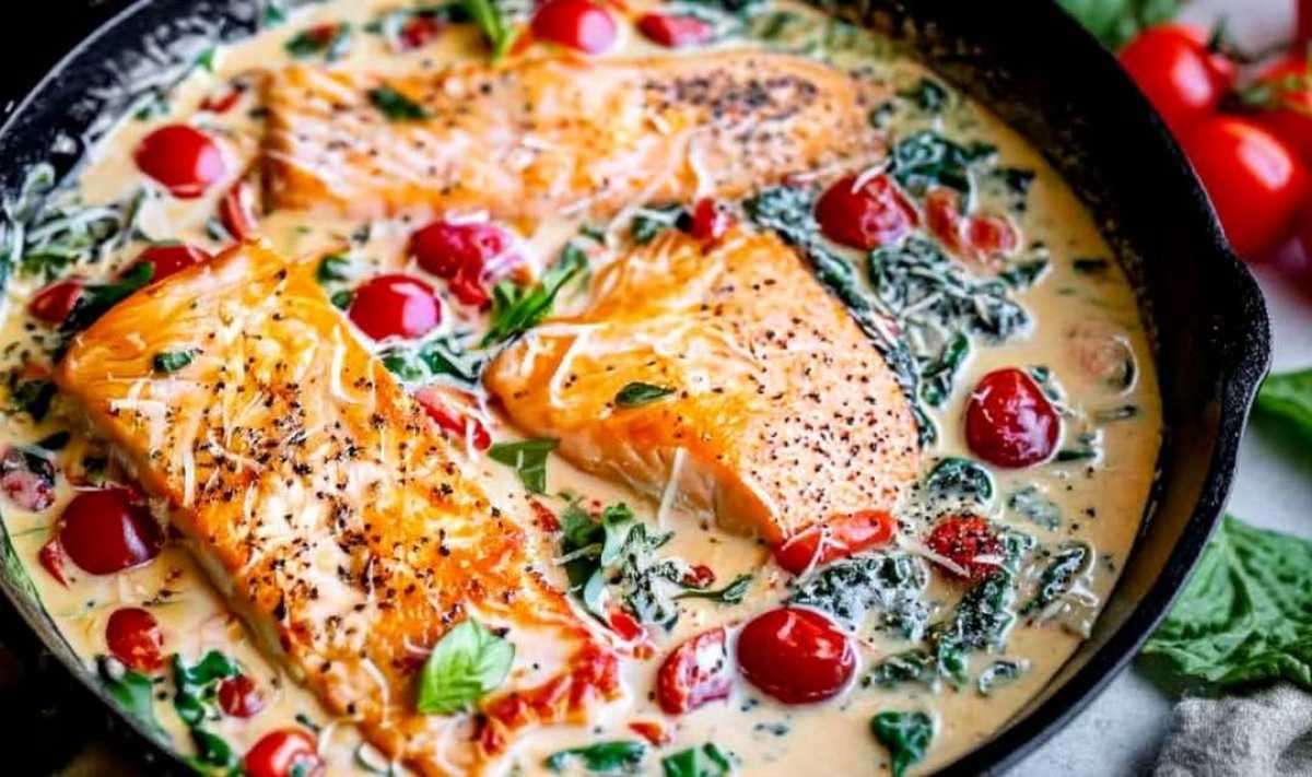 Creamy Tuscan Salmon in Just 30 Minutes