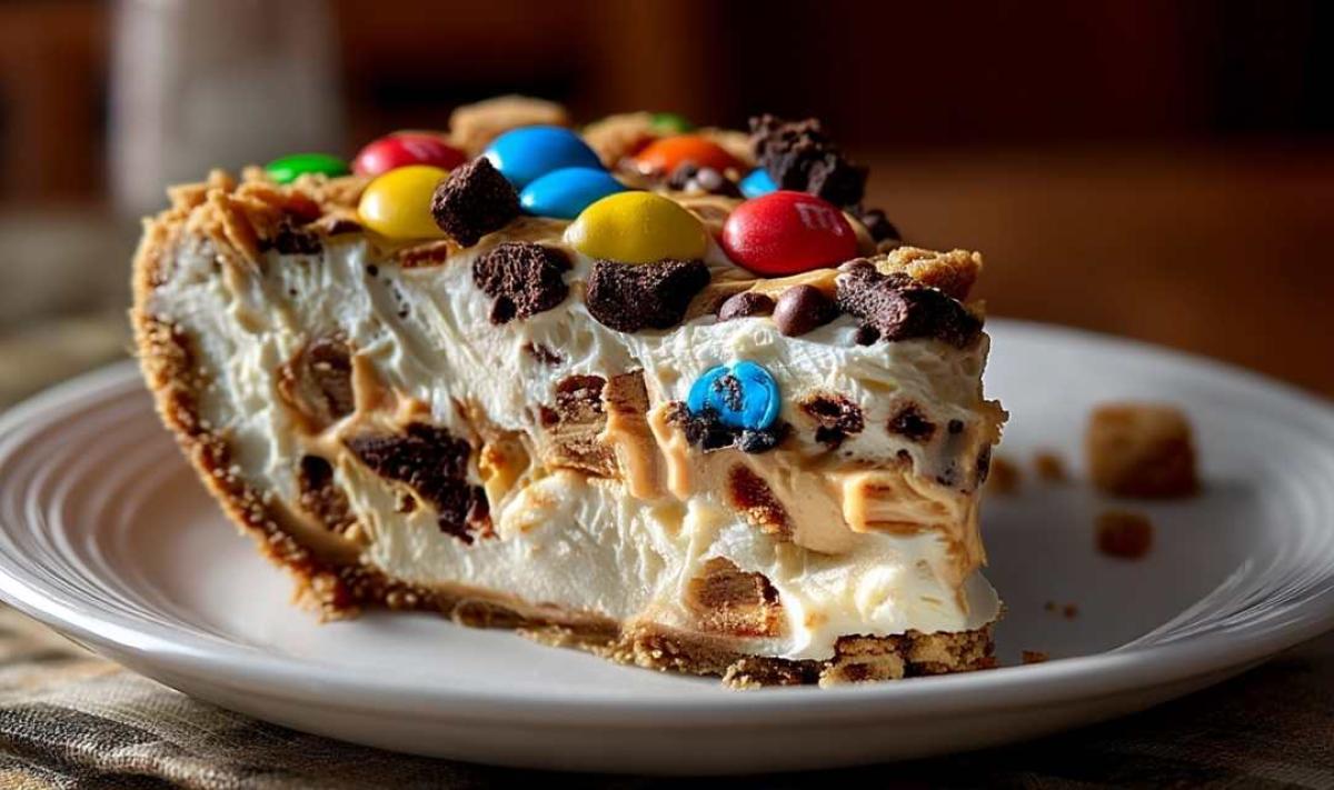 Monster Cookie PB Cheesecake Pie – Fun & Easy
