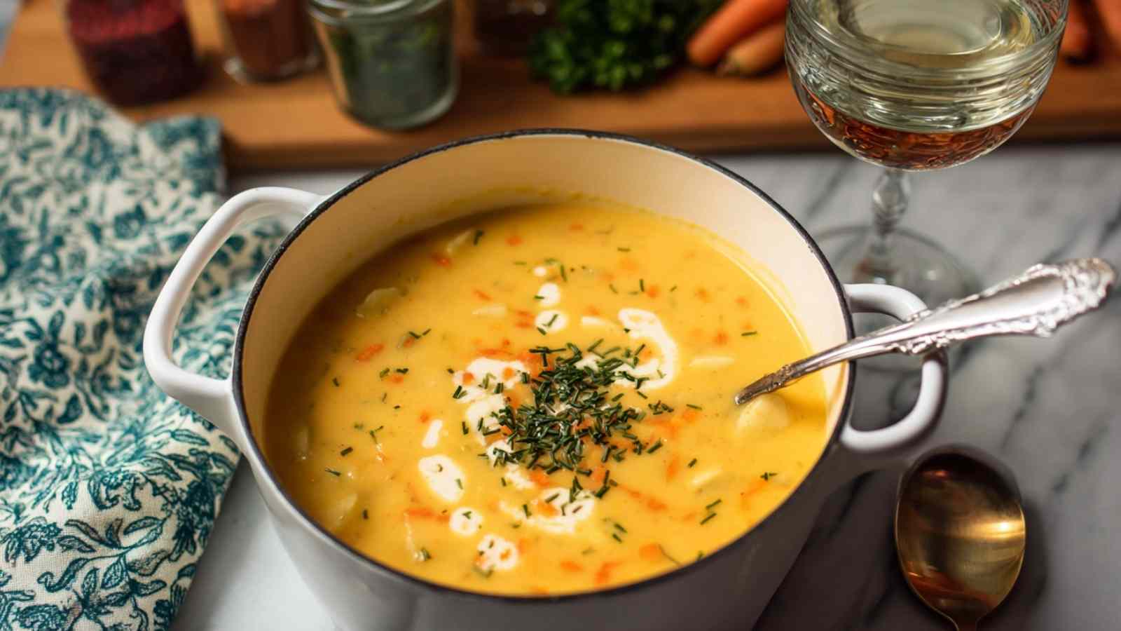 Carrot Potato Soup Recipe