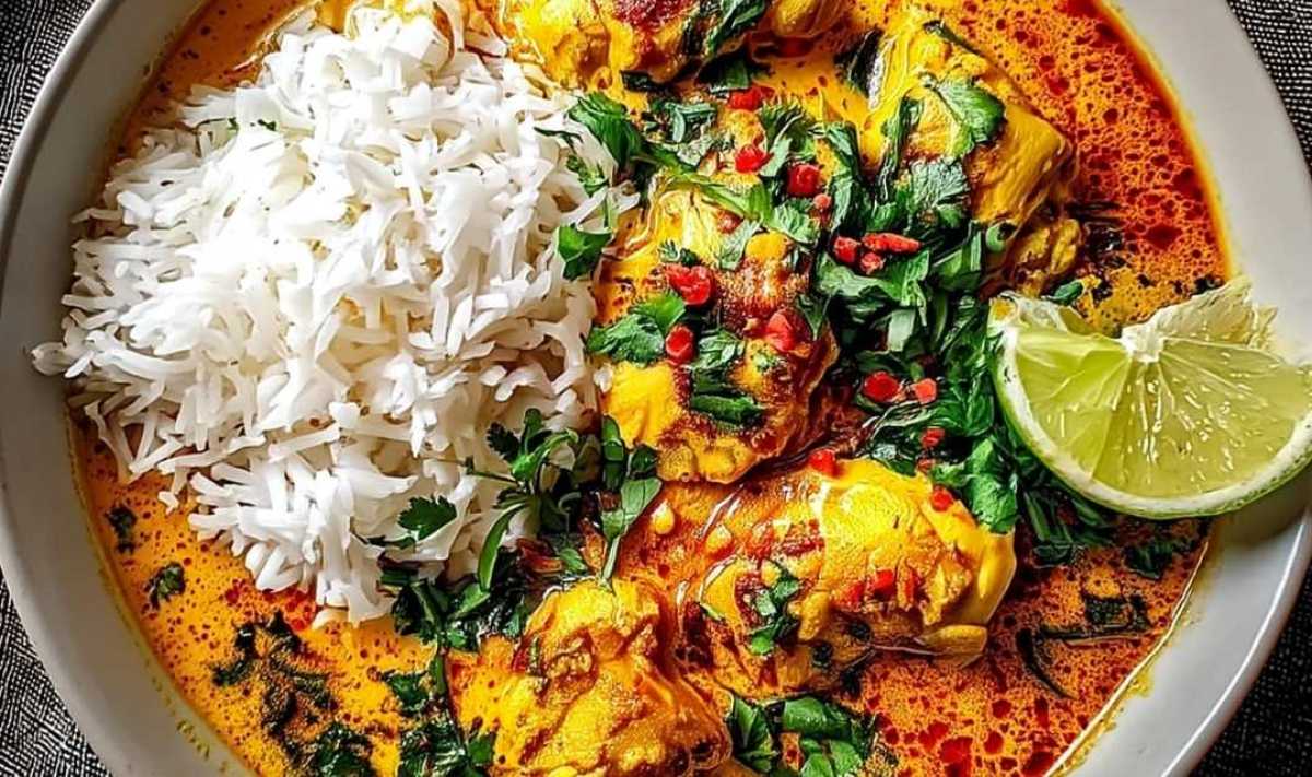 Coconut Chicken Curry in 45 Minutes