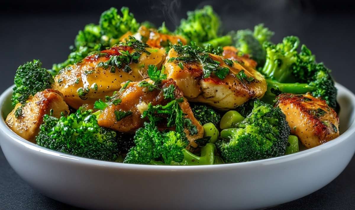Garlic Butter Chicken with Broccoli – 35-Minute Dinner