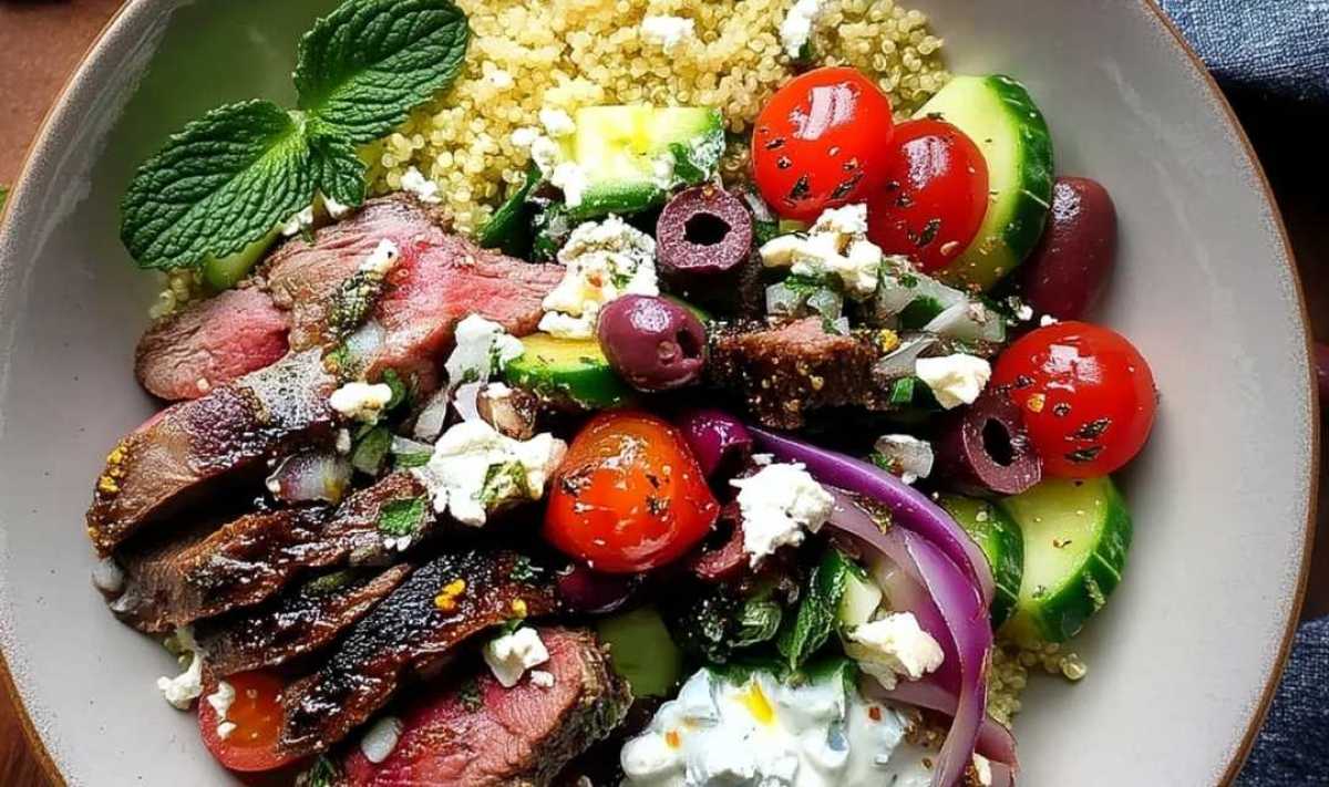 Mediterranean Steak Bowls – 1 Hr Dinner