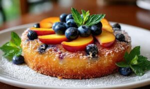 Peach Blueberry Cake (4)