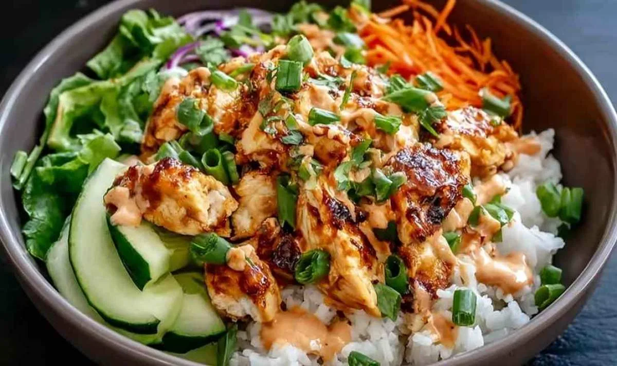 Bang Bang Chicken Bowl A Flavorful Recipe Delight!