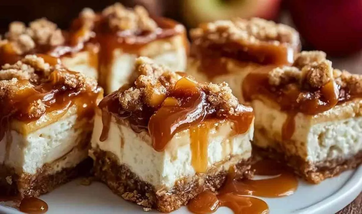 Caramel Apple Cheesecake Bars: The Ultimate Fall Dessert Recipe