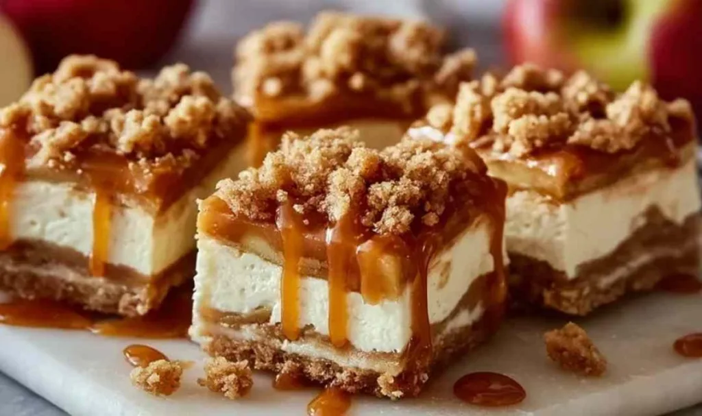 Caramel Apple Cheesecake Bars The Ultimate Fall Dessert Recipe