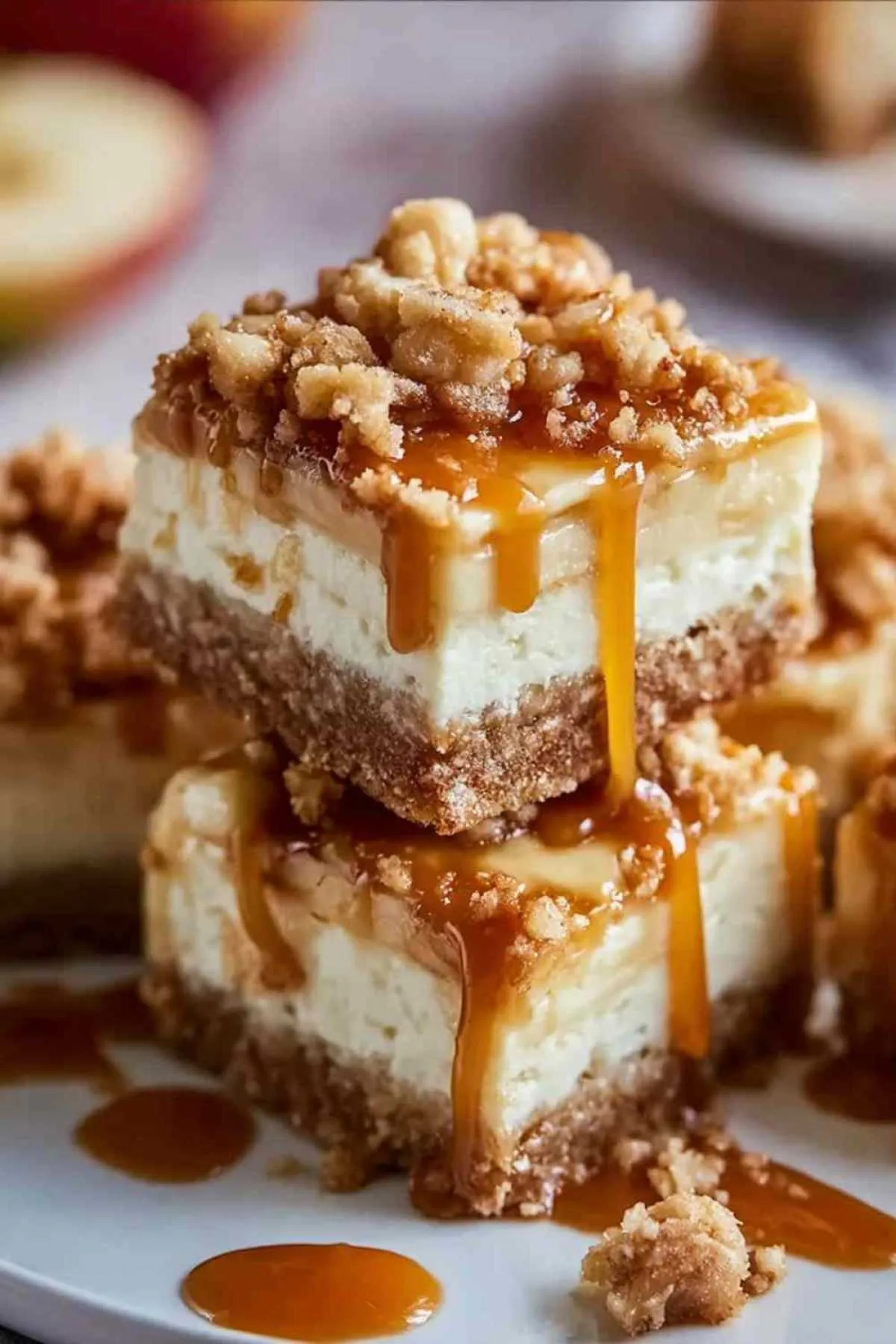 Caramel Apple Cheesecake Bars The Ultimate Fall Dessert Recipe